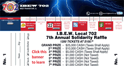 Desktop Screenshot of ibew702.org